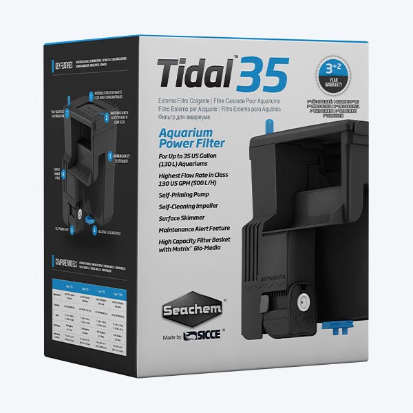 Seachem Tidal35 Hang-on-Back Filter | FishyPH